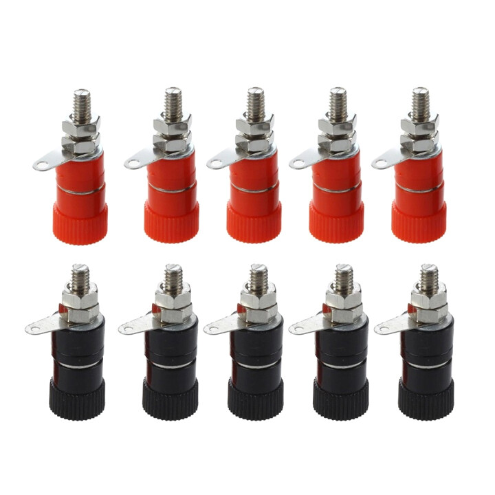 Đầu Jack JS910 B-B Màu Đỏ Dài - Jack Bắp Chuối Cái