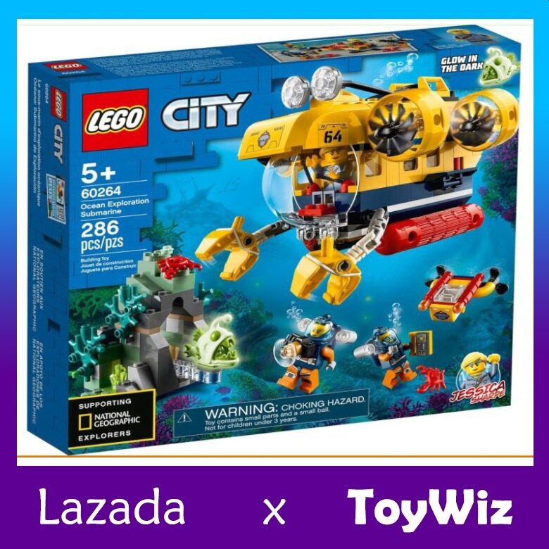 LEGO City 60264: Ocean Exploration Submarine | Lazada