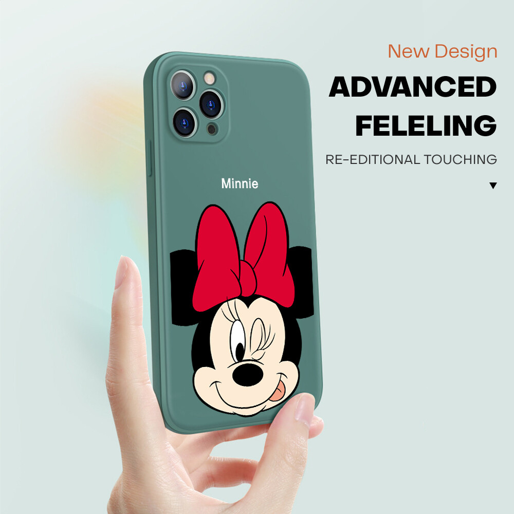 Ốp lưng hontinga cho iPhone 6 6S 7 8 Plus SE 2020, Ốp lưng hoạt hình 6 + 6S + 7 + 8 +, Ốp lưng điện thoại Original Soft Square Liquid Silicone, Ốp lưng bảo vệ chống sốc cho máy ảnh cô Gái Cho Phụ Nữ