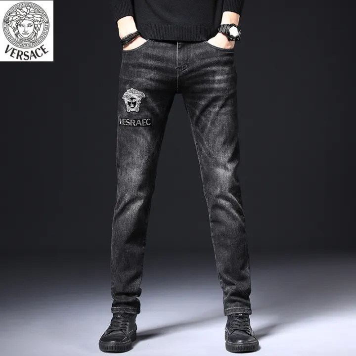 versace mens denim jeans