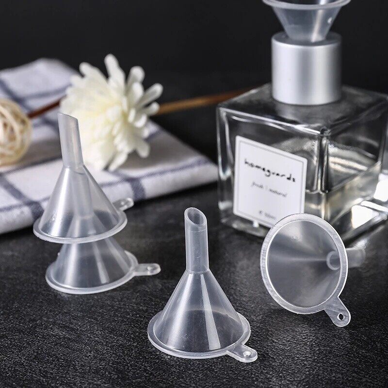 Polocat 10 Cái Phễu Đựng Dầu Nhỏ 3/5Cm Dụng Cụ Đặc Biệt Nhà Bếp Chai Nhựa Nhỏ Để Khuếch Tán Nước Hoa Phễu Đựng Dầu Lỏng Phòng Thí Nghiệm Mini