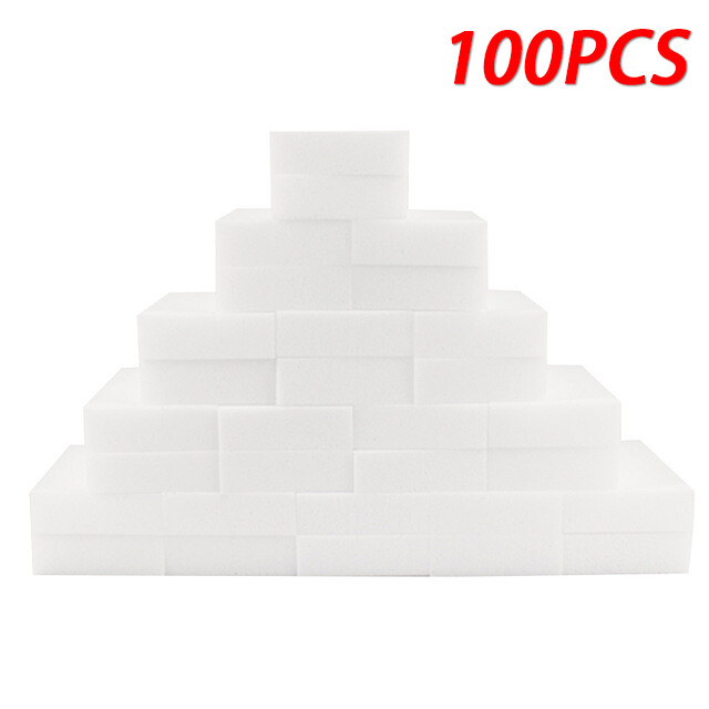 Konco 50/100 pieces /lot dish Sponge Kitchen cookware Cleaning Rug Melamine Sponge Magic Sponge High Density Eraser Home Cleaner Cleaning Sponges for dish Kitchen Dishwashing Sponge