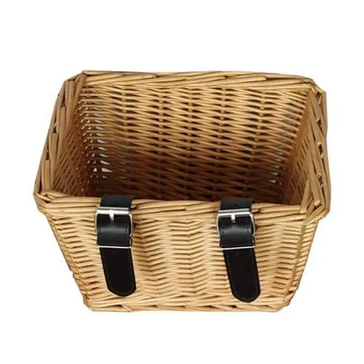 wicker front basket