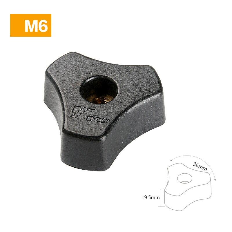 Woodworking T Block M6 Nut Handle Tighten Nuts Selflocking T Screw