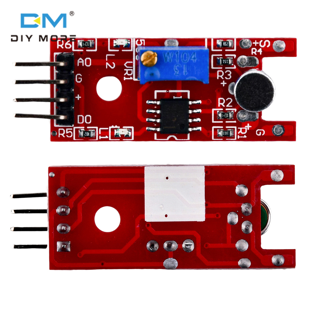 Diymore DC 3V/5V Microphone Amplifier Sound Sensor Sound MIC Voice Module Professional Microphone Amplifier
