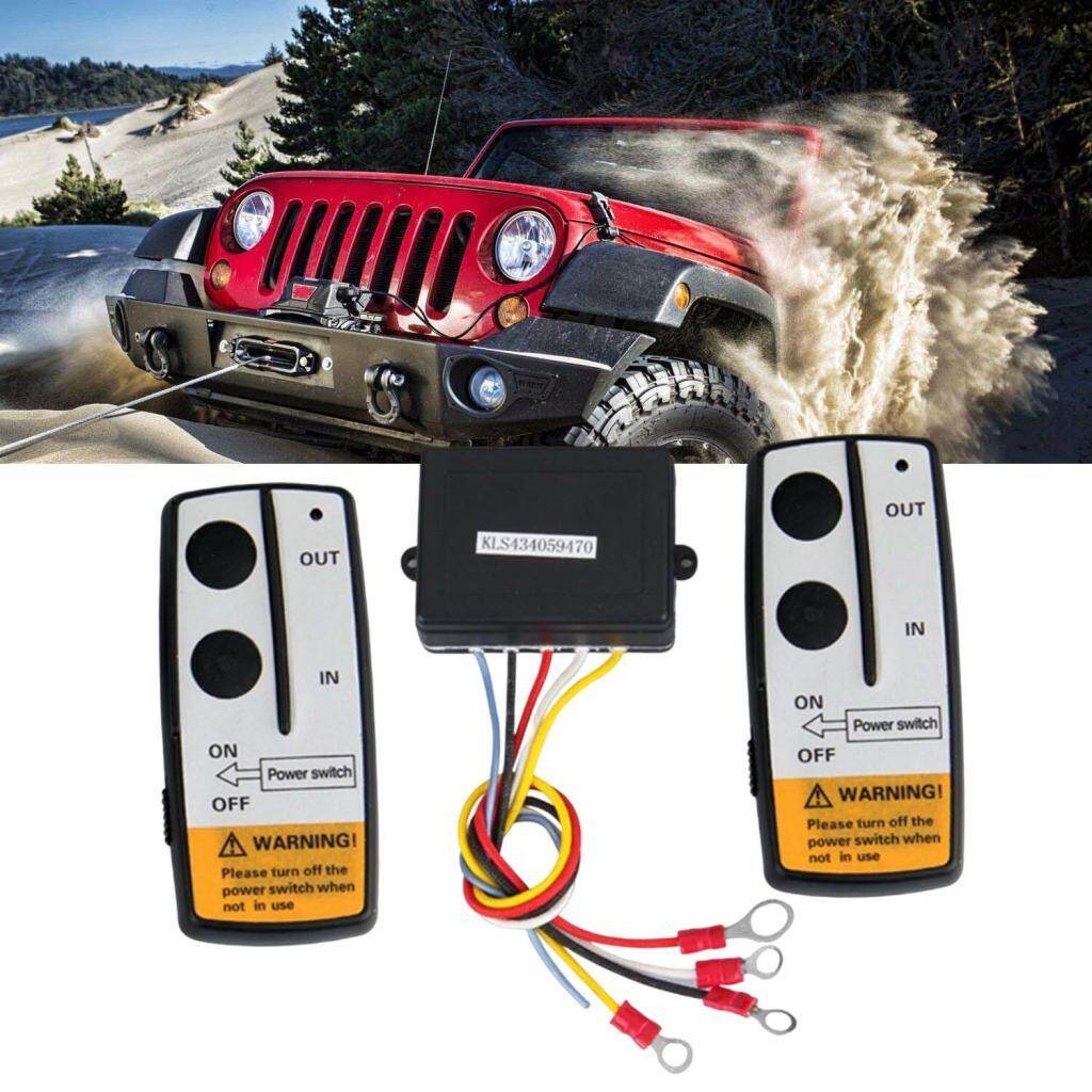 Ccgood 12V tời không dây Bộ điều khiển từ xa điều khiển chơi game điện thoại cho ATV