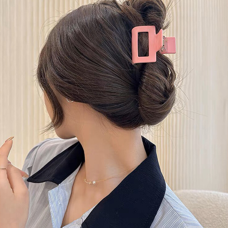 Kẹp tóc vuông nhỏ nữ dễ thương Hàn Quốc