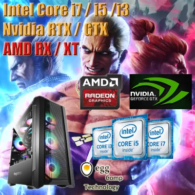 Budget Gaming PC Desktop INTEL I3 I5 AMD 3000G R5 3400G 3600 5600G CPU GTX1050TI RX560 RTX3060 GT1030 GT730