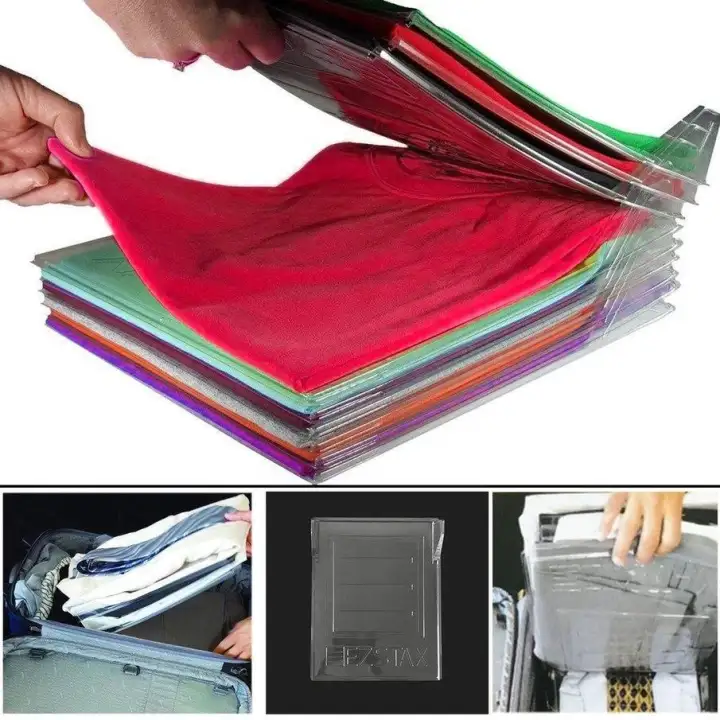 B Life Clothes Folding Board Clothing Organization System Travel