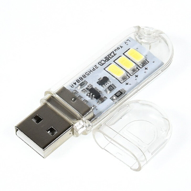 USB Light Module Portable Night Light Touch Switch Light Laptop Desk Lamp