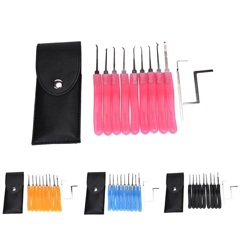 CHUA ????Ready Stock????Modern 9-Piece Unlocking Lock Pick Set lock ...