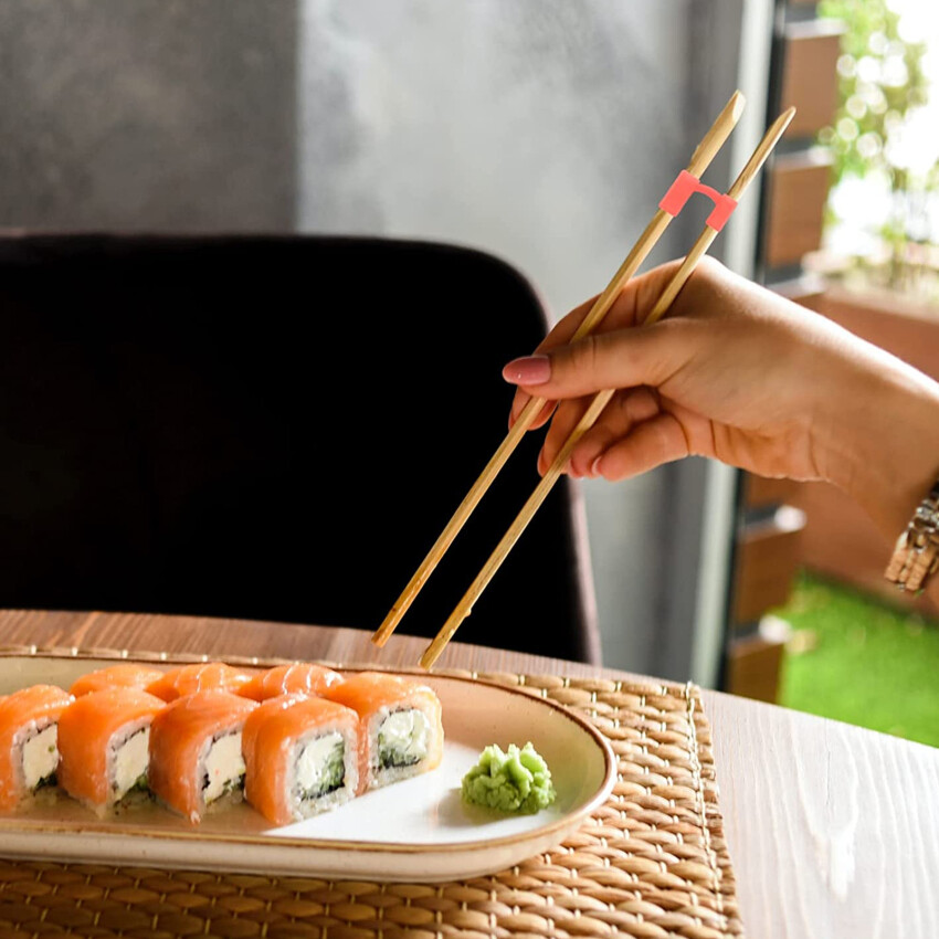 5 Miếng Tái Sử Dụng Đũa Người Giúp Đỡ Đào Tạo Đũa Bản Lề Nối Nhựa Tái Sử Dụng Đào Tạo Đũa Cho Người Lớn Trẻ Em Người Mới Bắt Đầu Giảng Viên