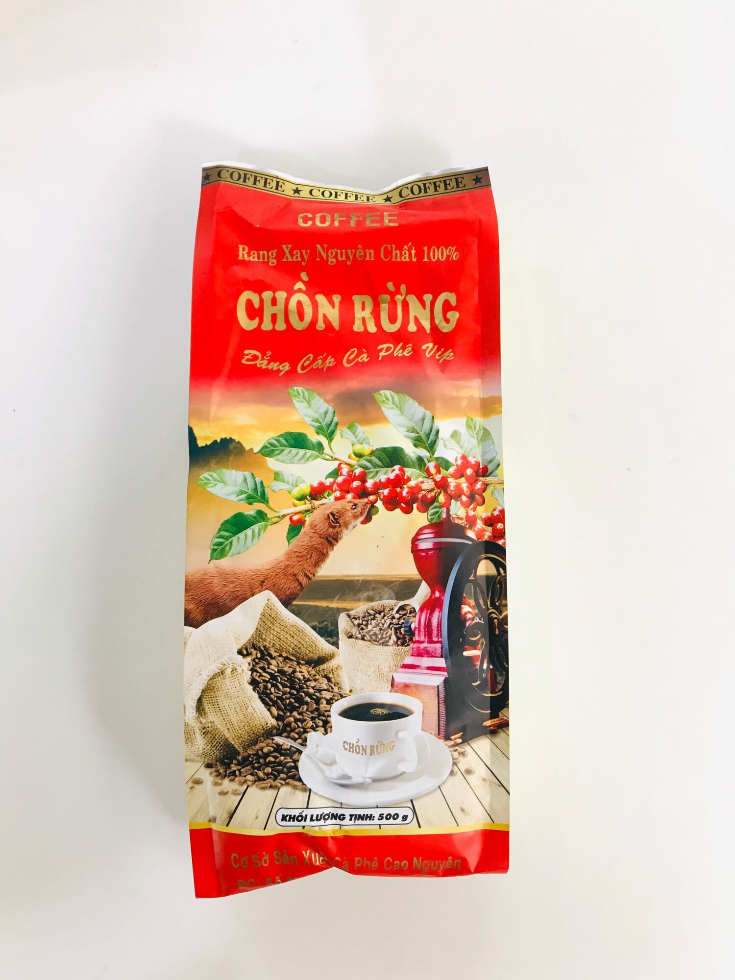 WEASEL COFFEE CAFE CHON 300g Ca phe Chon Rung 500g - Vietnam