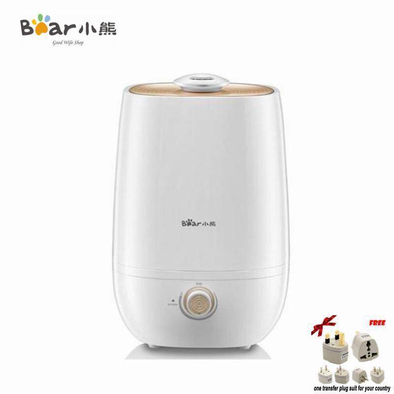 Bear JSQ-A50U1 Ultrasonic Humidifier For Home Office Humidifier Ultrasonic Aroma Diffuser Large Capacity Radiation-Free Singapore
