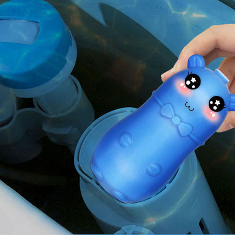 KS Blue Bubble Flush nhà vệ sinh nhà vệ sinh để ngửi hộ gia đình