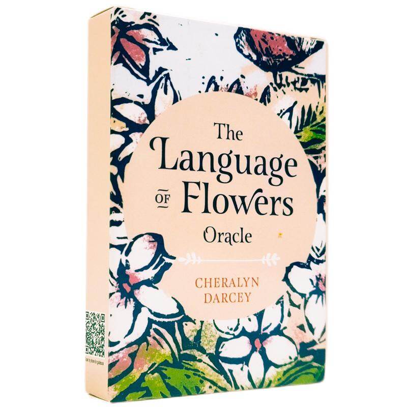 11*6.5cm The Language of Flowers Oracle