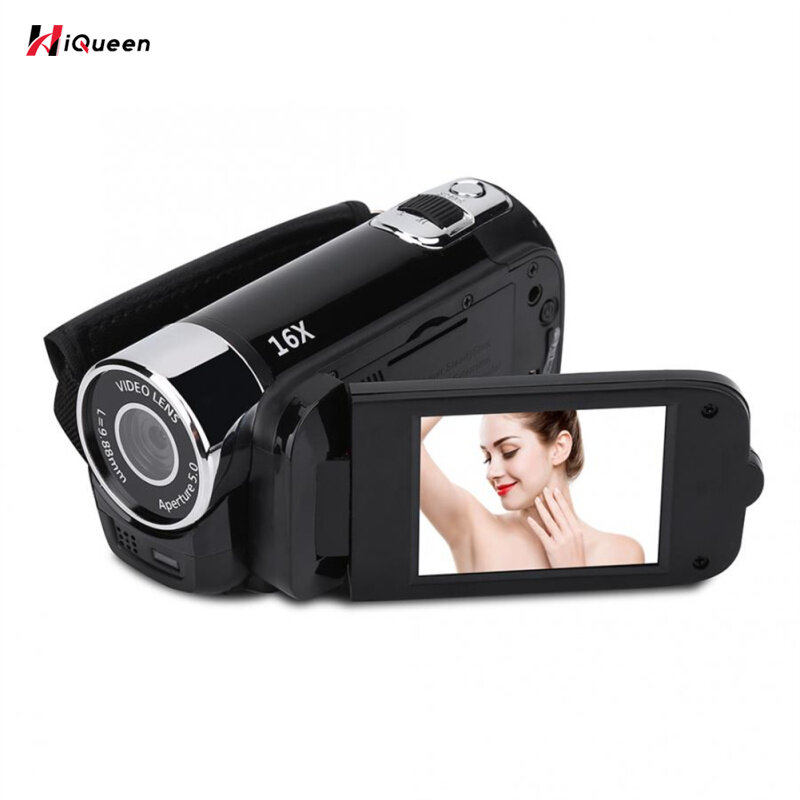 HiQueen 1080P Full Hd 16MP Máy Ghi Hình DV Máy Quay Video Kỹ Thuật Số 270