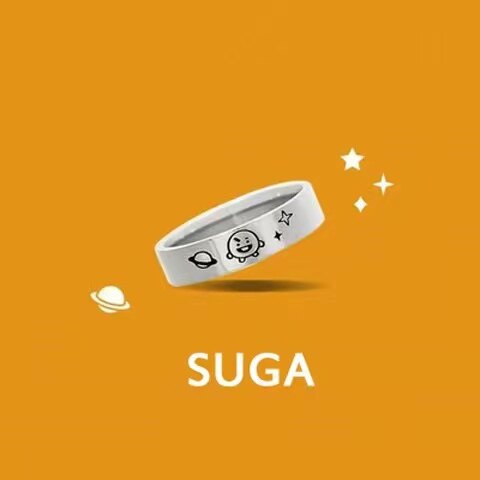 BTS Ring Korean Kpop Fashion Accessories with Exclusive Design J-Hop ...