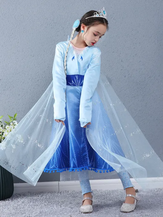 frozen 2 elsa ombre dress
