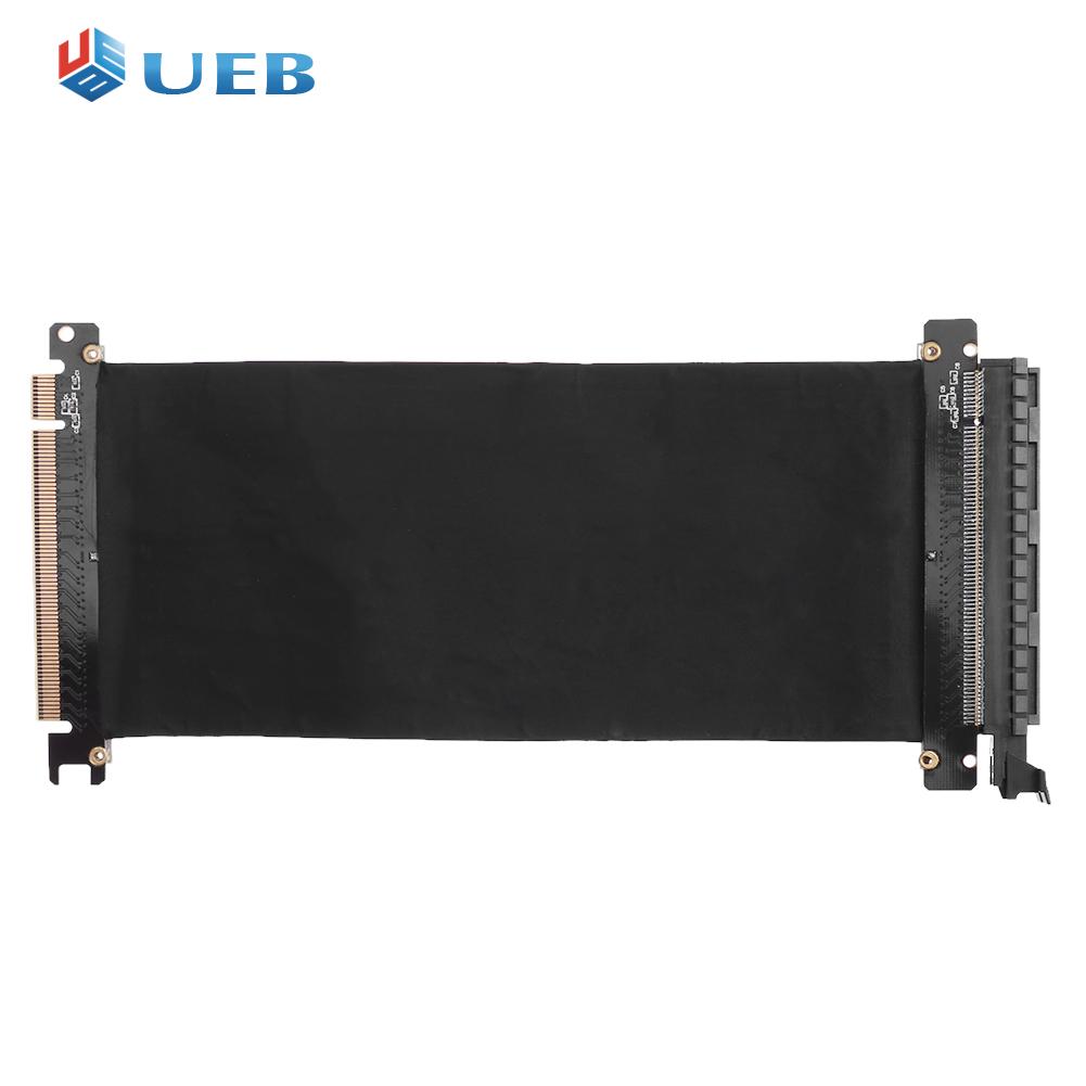 30cm pci-e 16x extension cable flexible pci express gpu riser connector