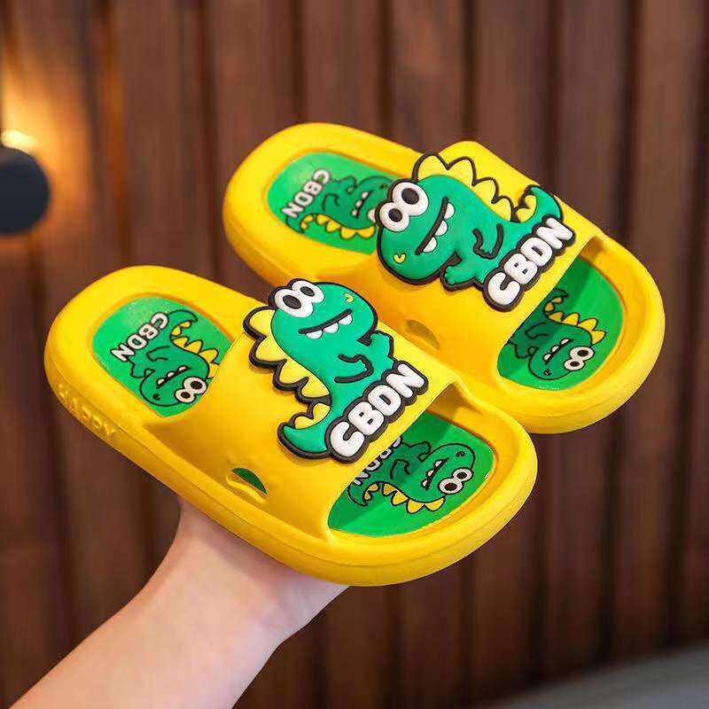 HOBIBEAR Children's cartoon slippers fashion non slip slippers thick sole slippers comfortable slippers