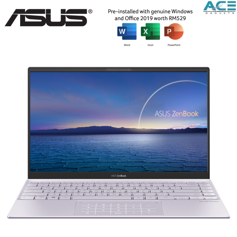 Asus ZenBook 14 UX425E-ABM066TS / UX425E-ABM091TS Notebook (i7-1165G7/8GB DDR4/512GB PCIe/Intel/14FHD/Win10+Ms Office H&S) Malaysia