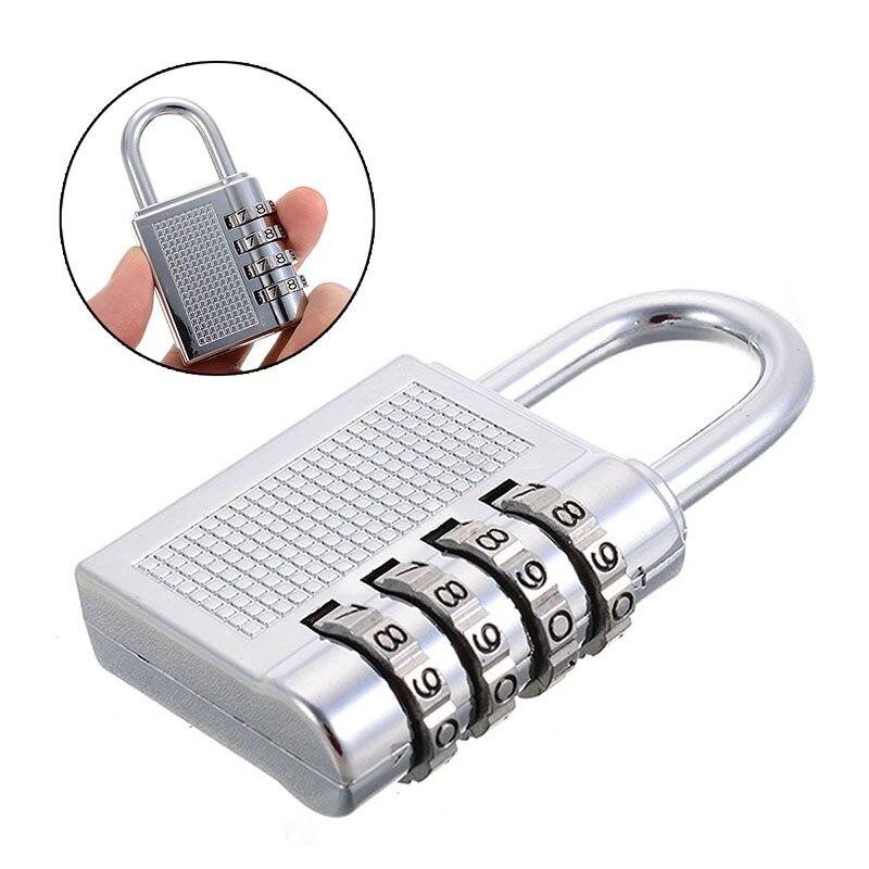 Mới an ninh chịu được thời tiết ổ khóa ngoài trời chịu lực cao 4 tổ hợp số khóa