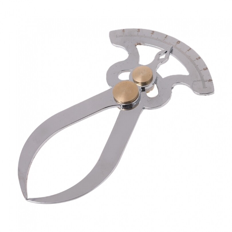 Feeler Gauge Caliper Stainless Steel Internal External Metric Thickness Gauge Ruler Measuring Tools for Screw Measurement