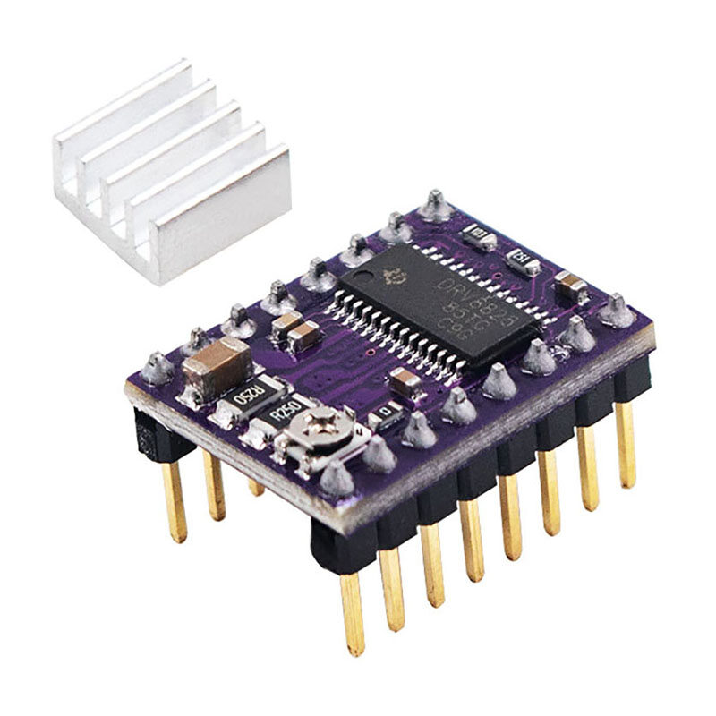 Bộ Điều Khiển Bước Reprap Tản Nhiệt Cho Các Bộ Phận Máy In 3D Mô-đun Điều Khiển Động Cơ Bước A4988 DRV8825