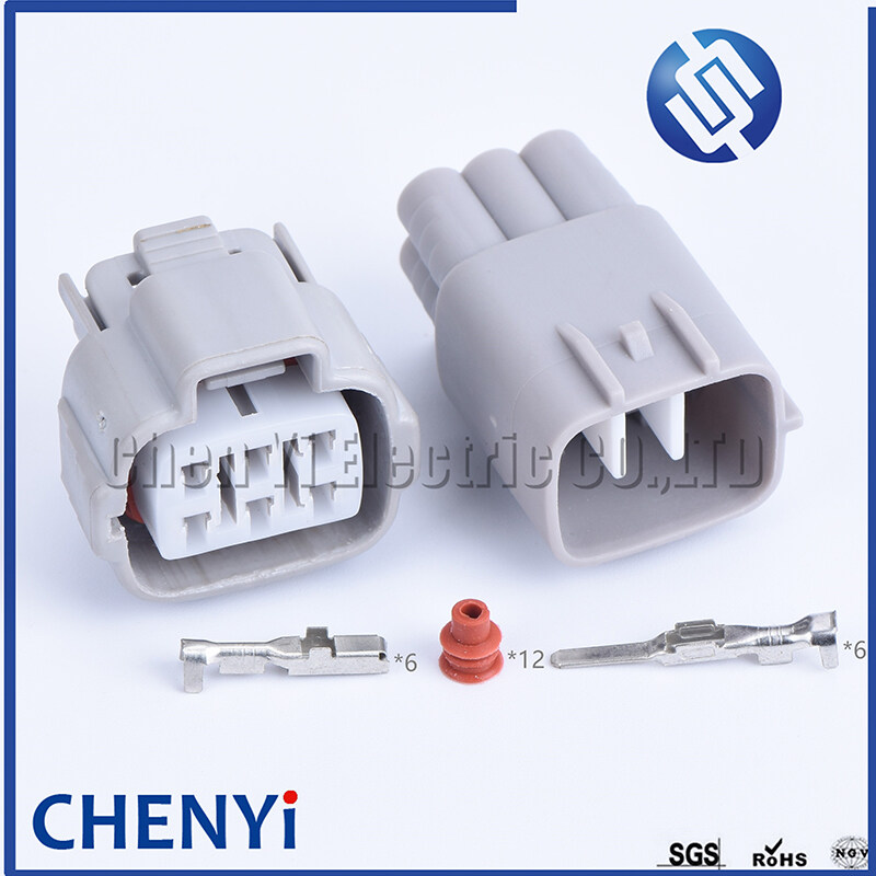 1 set 6 Pin（female +male）61880175 61890323 Auto TS Accelerator Pedal