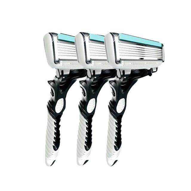 Original Dorco Pace 6 Blades Shaver Razor for Men Razor Men Shaving Personal Stainless Steel Safety Razor Blades