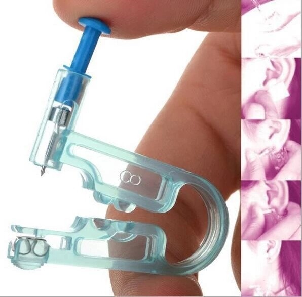 Disposable Painless Ear Piercing Healthy Sterile Puncture Tool