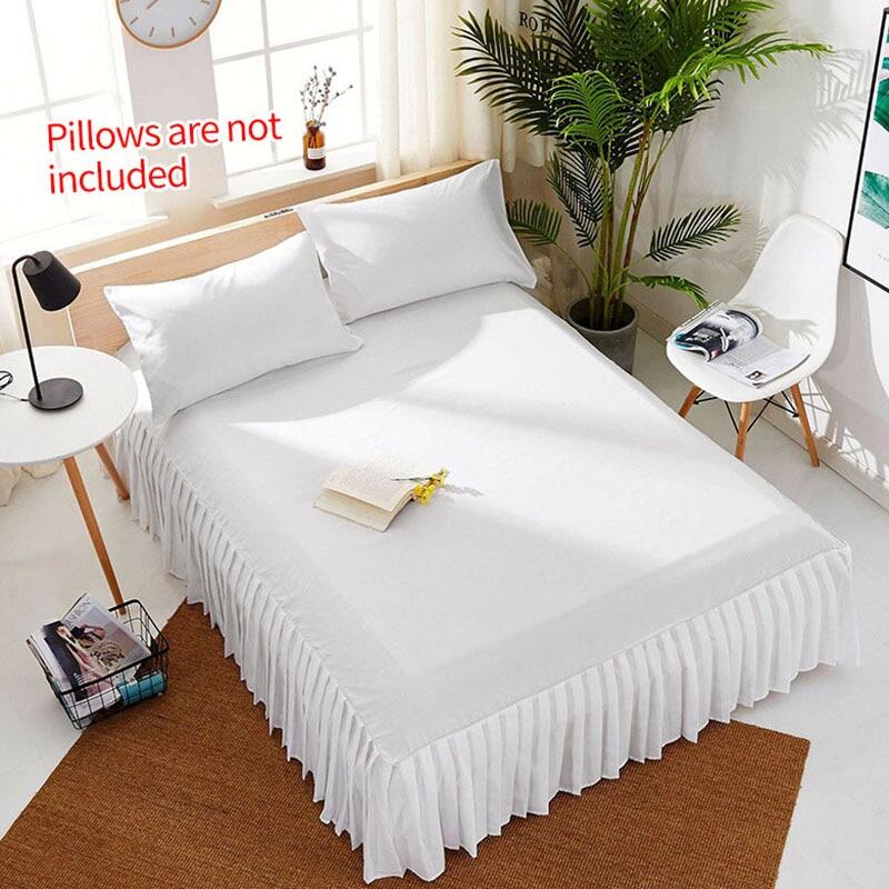 Newly Bed Cover Bedspread Bed Skirt Hotel Home Sheet Bed Skirts