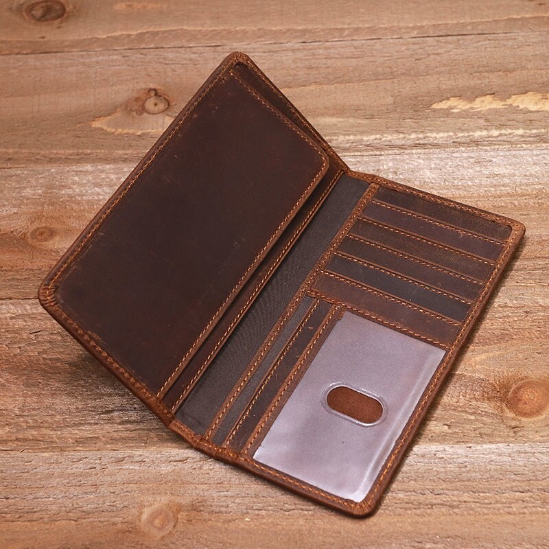 {Vv storage bag}Da Thật Nam 39; S Ví Dài