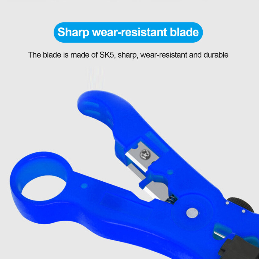 Multi-Functional Electric Stripping Pliers Tools Coaxial Cable Wire Pliers Cutter Striper For UTP/STP RG59 RG6 RG7 RG11