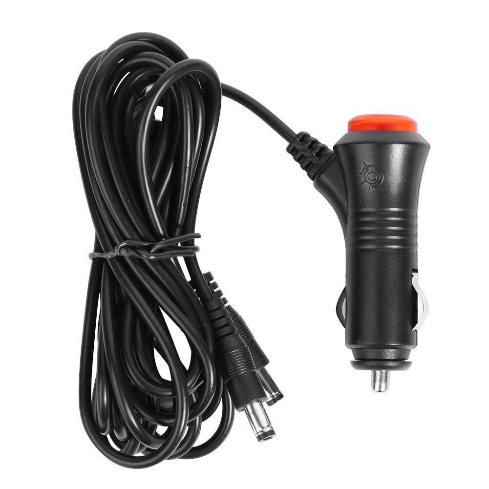 DI DI DC 12V 5.5x2.1mm Car Auto Vehicle Charger Power Adapter Cable Cord Black Dienymotors
