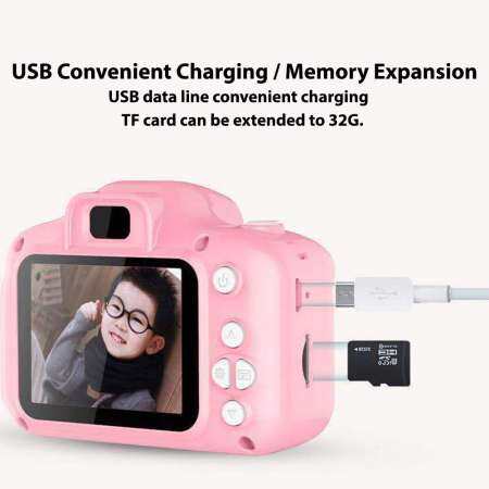 HD กล้องถ่ายภาพของเด็กการ์ตูนดิจิตอล MINI กล้องวิดีโอ Motion กล้องของเล่น