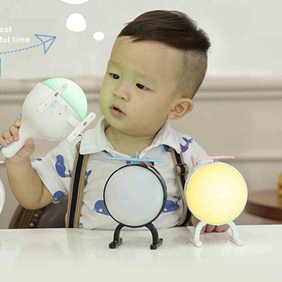 Nóng Người Bán Nhiều Màu Sắc bằng ĐÈN LED Máy Bay Trực Thăng Đèn Ngủ USB Sạc Hẹn Giờ Nightlight