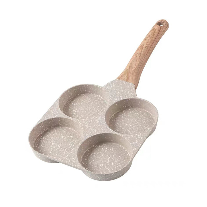 Egg Frying Pan, Pancake Pan Fried Egg Pan Aluminium Alloy Cooker For Breakfast, Suitable For Gas Stove & Induction Cooker