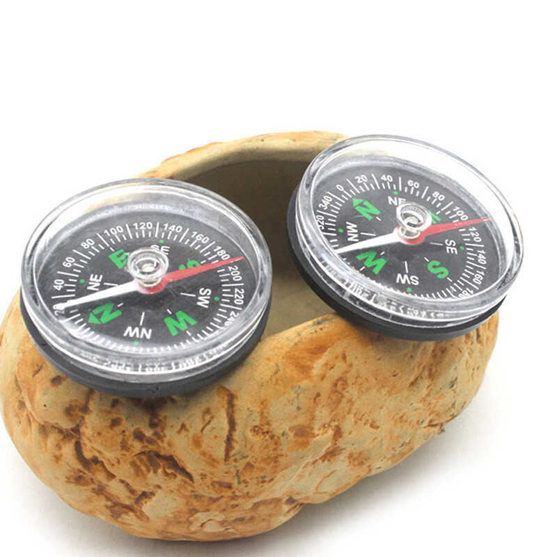 Ministar Portable Mini Precise Compass Practical Guider Survival Button Design Compass