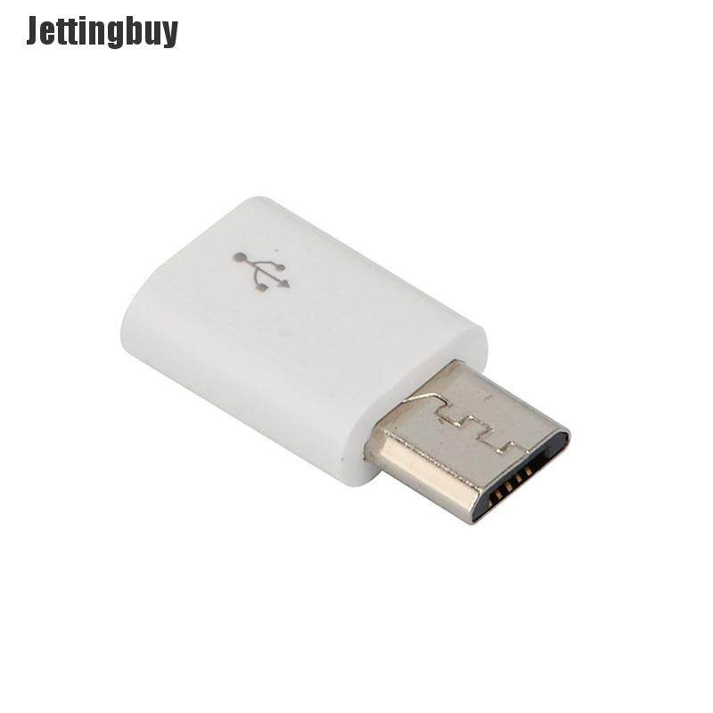 [Jettingbuy] USB-C Đầu Nối Chuyển Đổi Đầu Đực Loại C Sang Micro USB