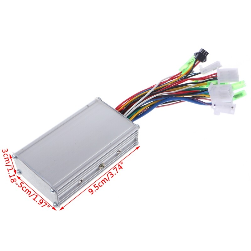 Bộ Điều Chỉnh Không Chổi Than DC 24/36V 250W Bộ Điều Khiển Tốc Độ Động Cơ Điện Xe Scooter E-bike