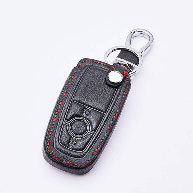 For Ford Ranger 2 Button Leather Key Case Cover (CF91）