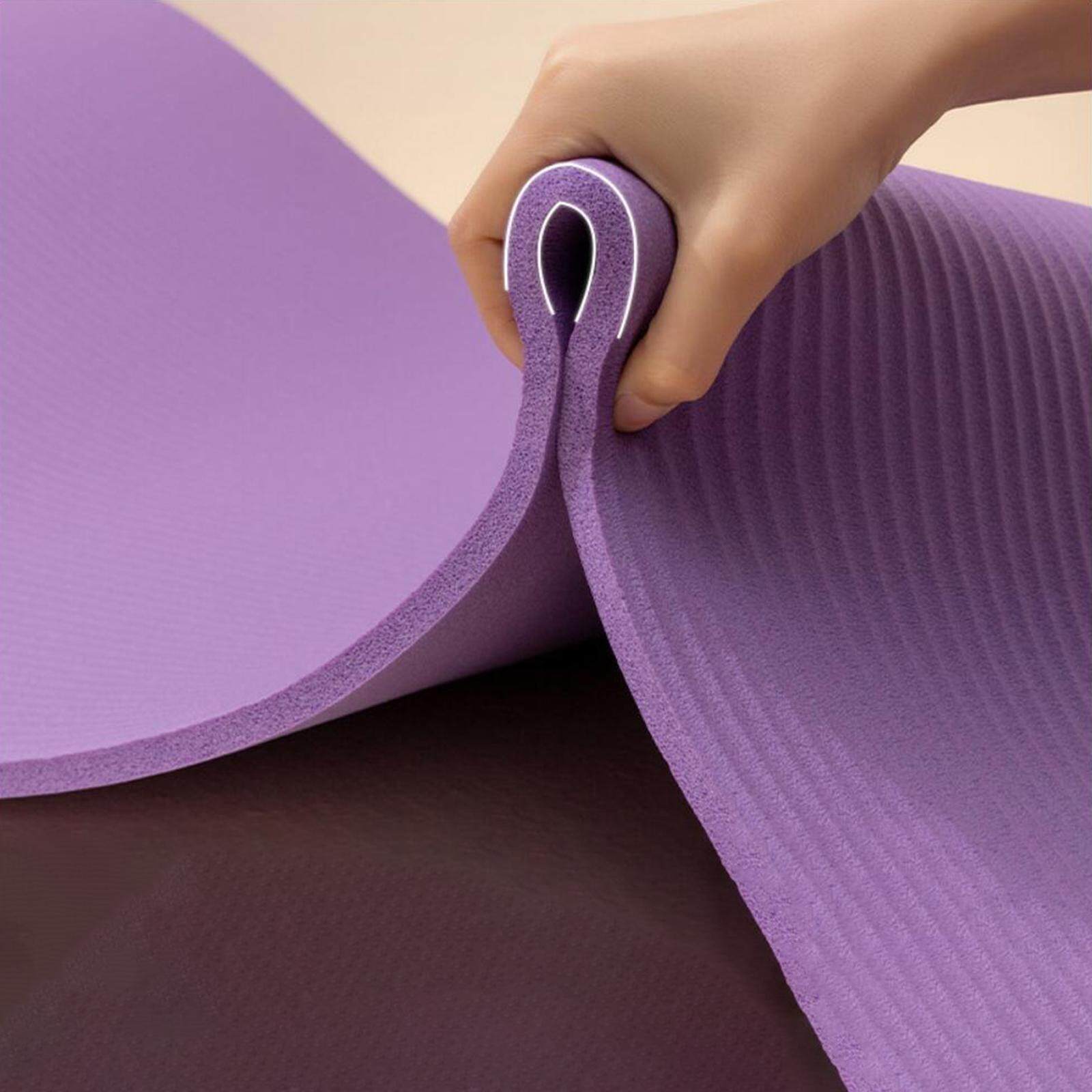 Yoga Mat with Storage Bag Sports Fitness Pad for Workout Gymnastic