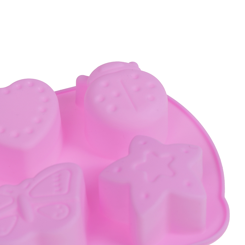 Côn Trùng Hình dạng Khuôn Silicone trang trí bánh 6 lưới đa chức năng handmade khuôn