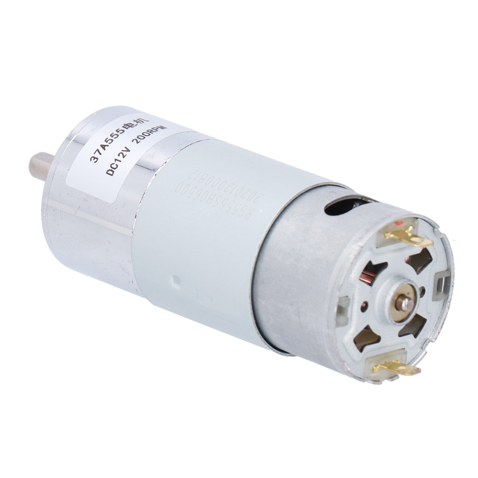 DC 12V Geared Motor 200RPM High Electric Micro Speed Reduction Geared