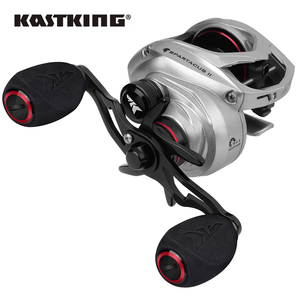 KastKing Spartacus II Ultra Smooth Baitcasting Reel 8KG Max Drag
