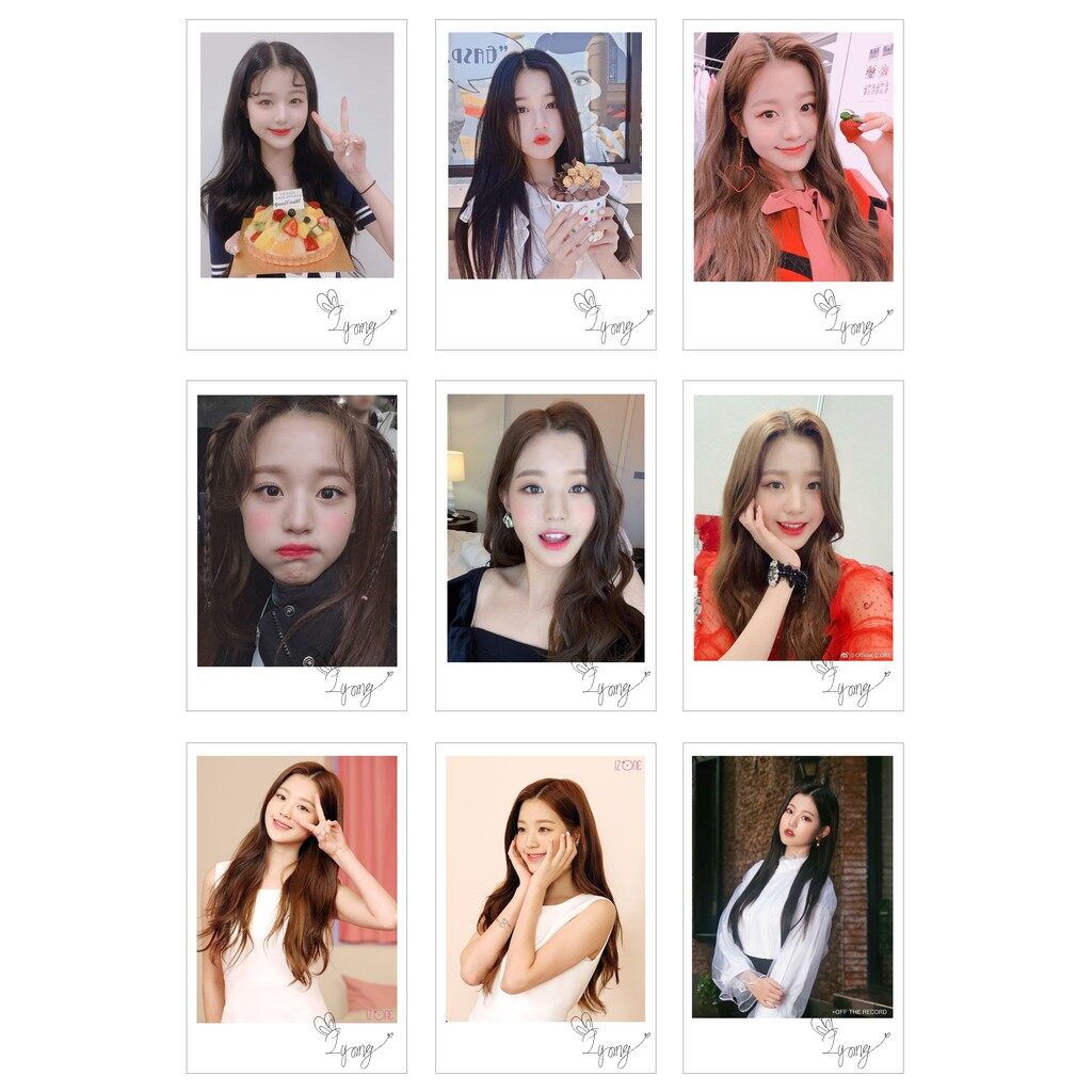 Lomo card ảnh won young - izone