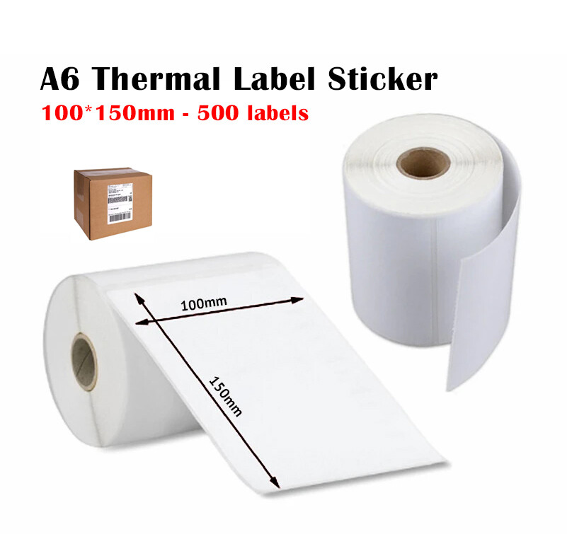 a6 thermal label printer