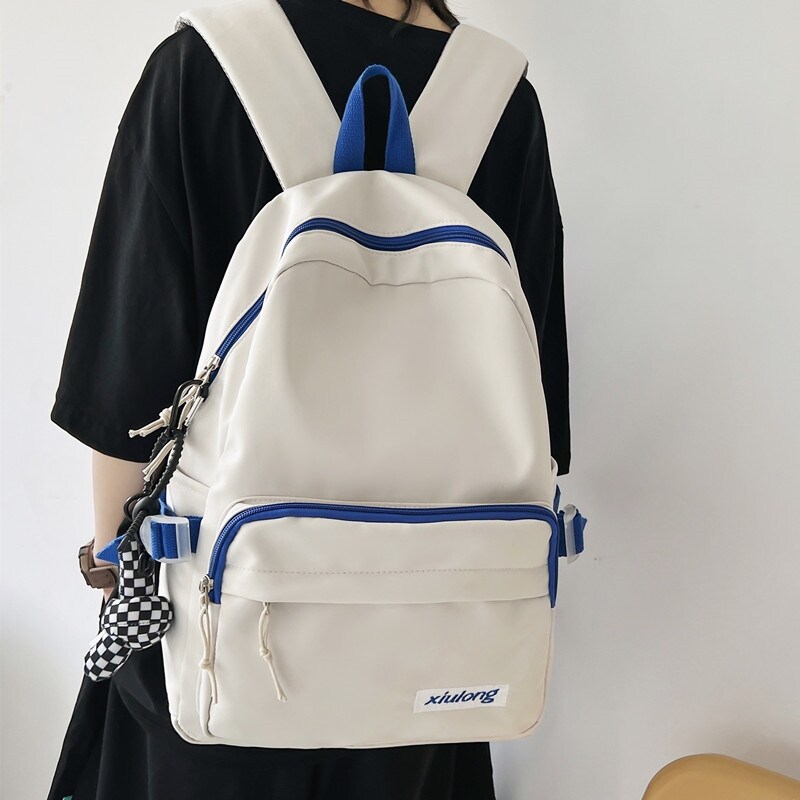 Backpack female Japanese junior middle 